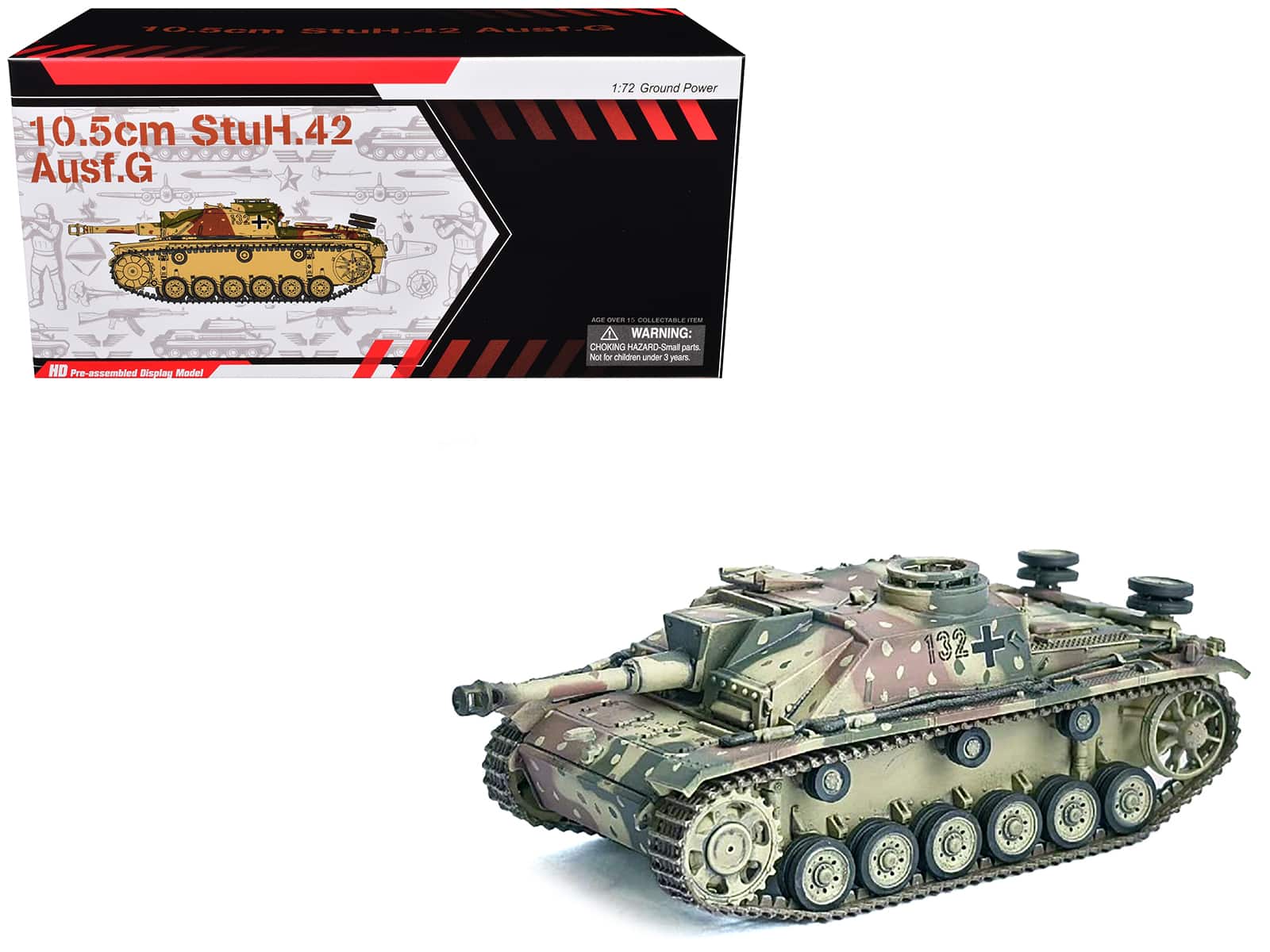 "Germany 10.5cm StuH.42 Ausf. G Tank ""Unidentified Unit, Ardennes"" 1944 ""NEO Dragon Armor"" 1/72 Plastic by Dragon Models" price history on PriceWatchPro