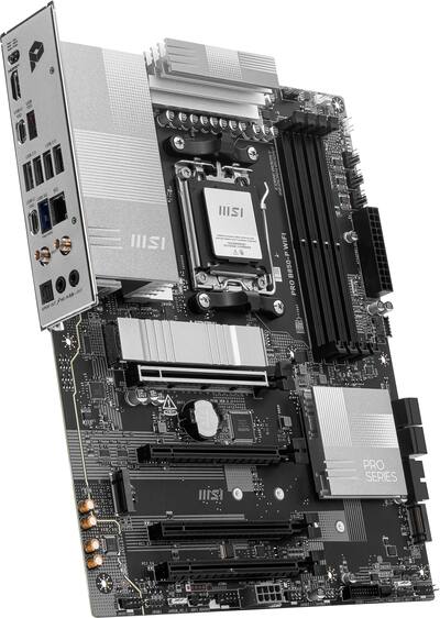 MSI PRO B850 P WIFI (Socket AM5) AMD B850 ATX DDR5 Wi Fi 7 MSI PRO B850 P WIFI (Socket AM5) AMD B850 ATX DDR5 Wi Fi 7
