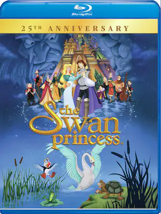Front. The Swan Princess: 25th Anniversary - BluRay.