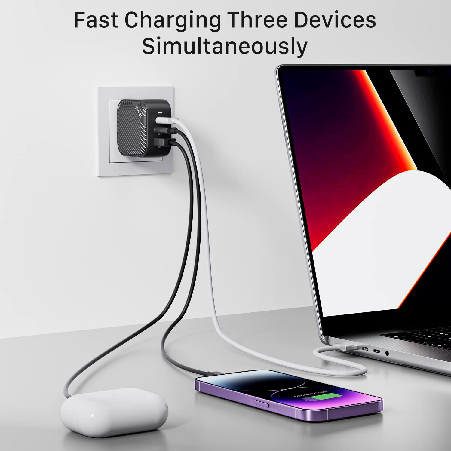 Fast Charging Three Devices Simultaneously