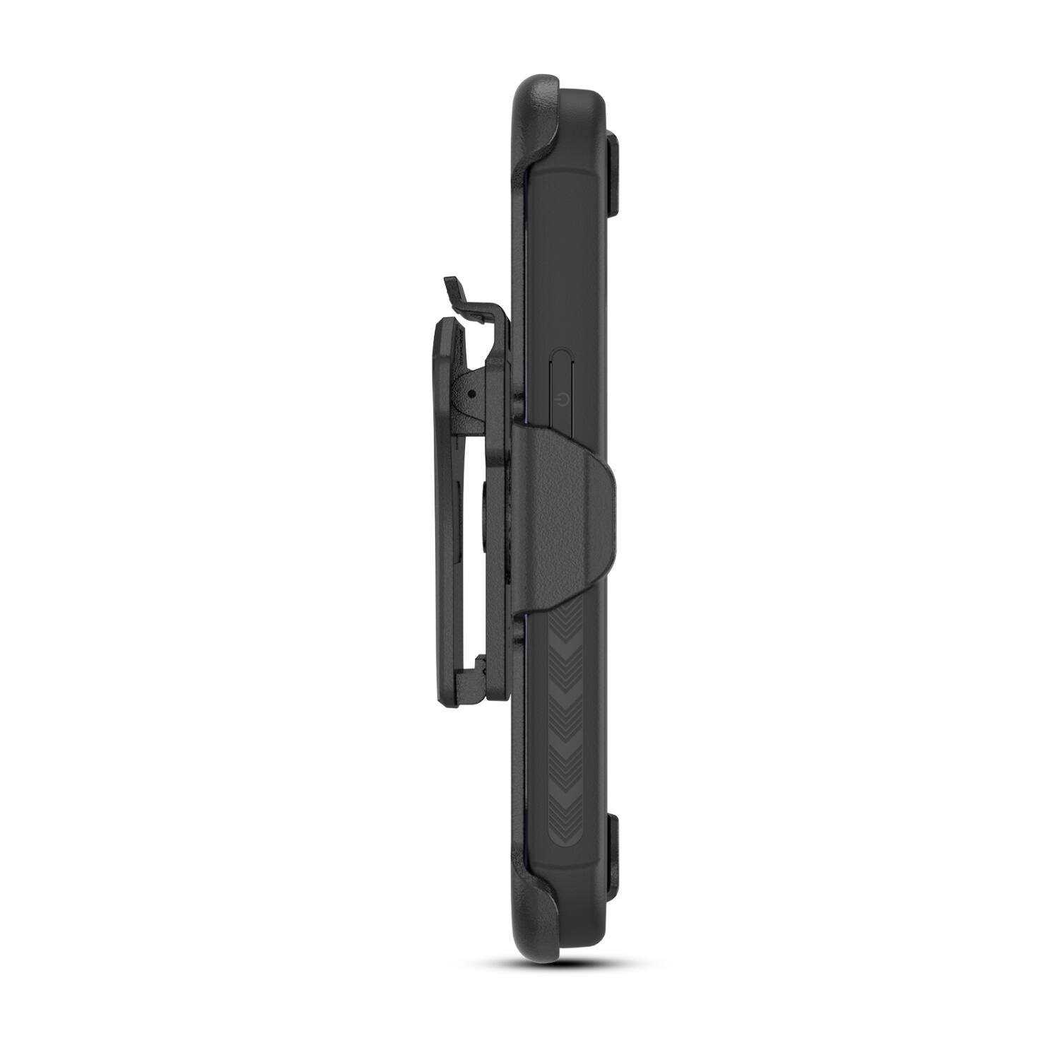 Left. Mybat Pro - MyBat Pro Maverick Series MagSafe Case w/ Holster and Tempered Glass for Apple iPhone 17e / 16e / 14 / 13 - Black - Black.