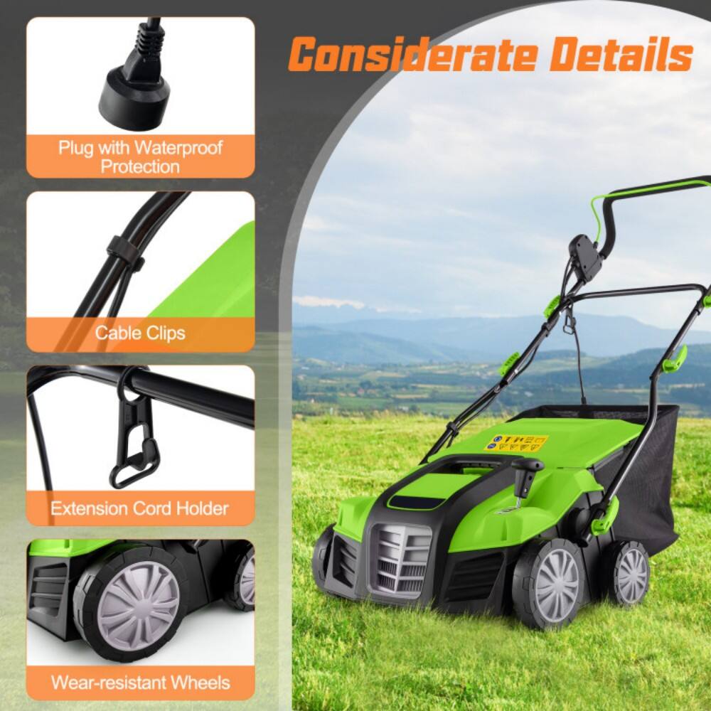 Considerate Details

- Plug with Waterproof Protection
- Cable Clips
- Extension Cord Holder
- Wear-resistant Wheels