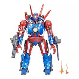 Hasbro - Marvel Legends Series Detroit Steel Iron Man 9" Action Figure - Red