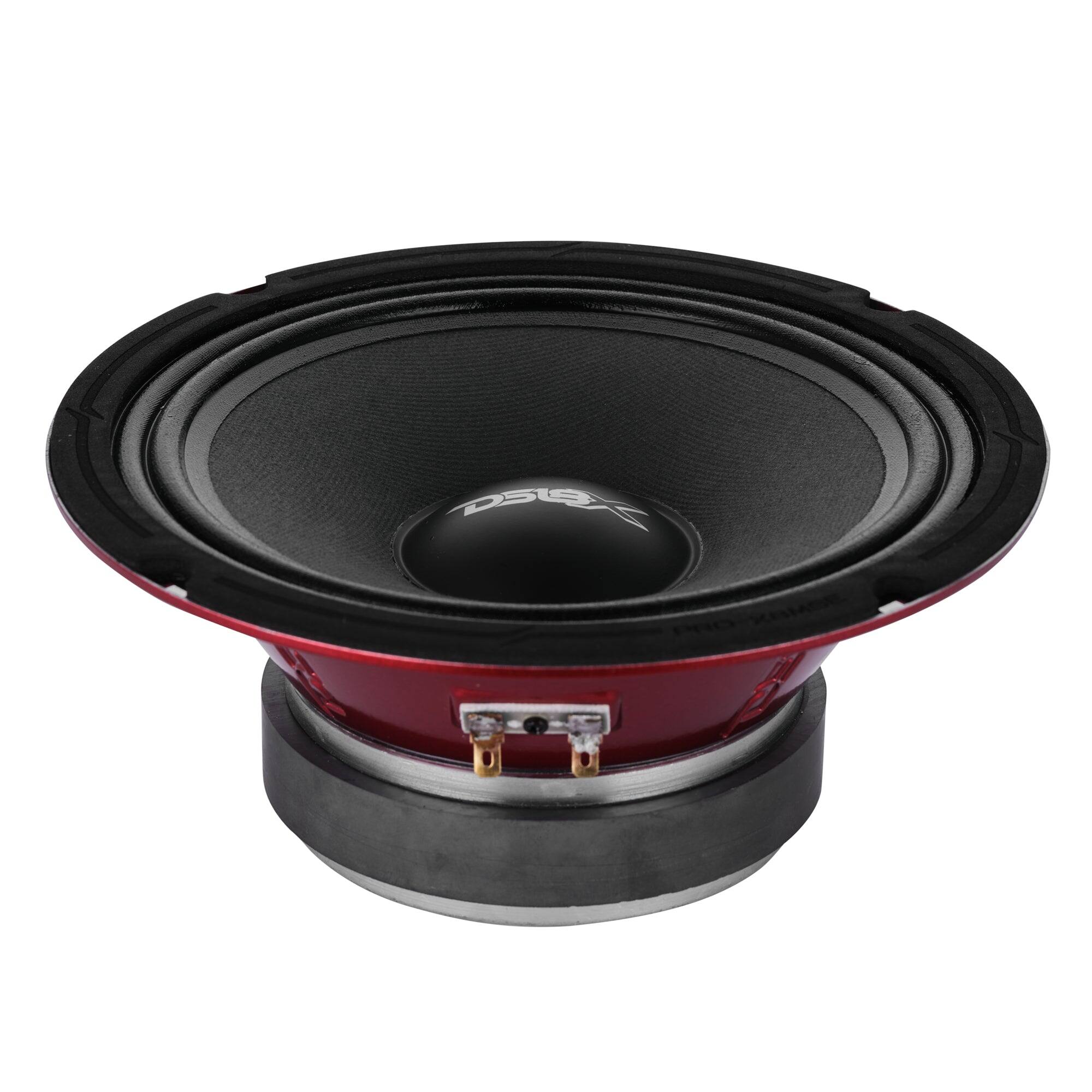 Angle. DS18 Audio - PRO-X 8" Sealed-Back Mid-Range Loudspeaker, 275W RMS 8-Ohm.