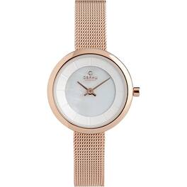 Obaku - Women's Stille Dial Watch - V146LXVWMV - Silver