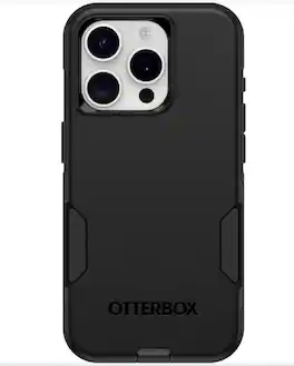 OtterBox - iPhone 15 Pro Commuter Series Case - Polycarbonate, Bump-Resistant - Black
