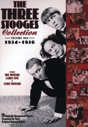Front. The Three Stooges - The Three Stooges Collection: Volume 1: 1934-1936   - DVD.