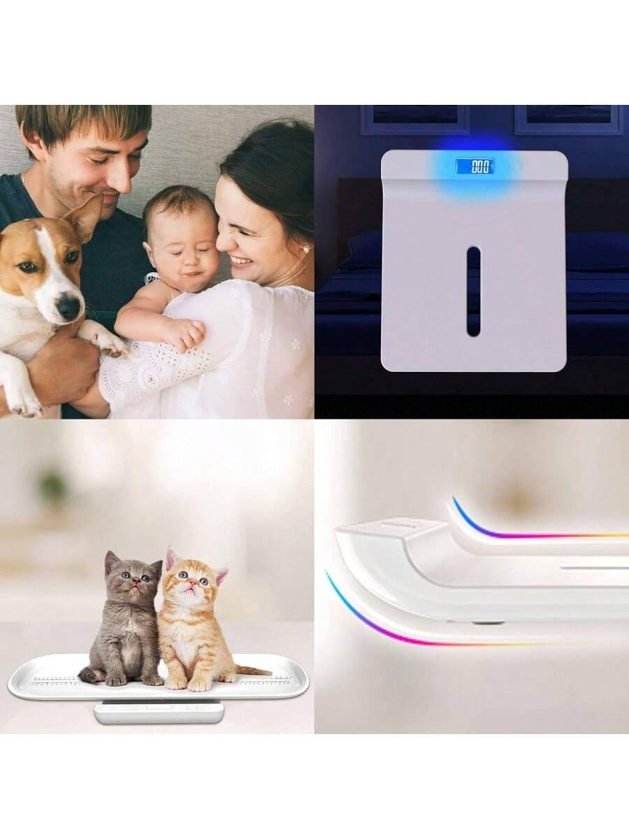 Alt View 4. The Best Inks - Pet Scale, Multi - Function Scale, Digital Pet Scale, Small Animals Scale with Hold Function, Blue Backlight, - 29inch.