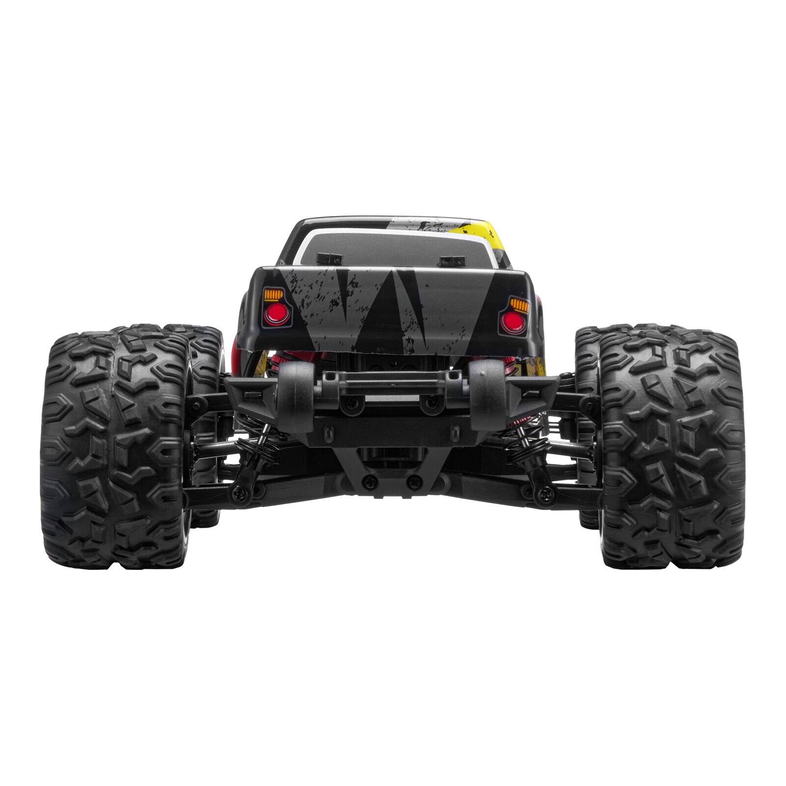 Alt View 9. Glintex - RC Car 1:18 Scale 4WD Off-Road Truck with Adjustable Speed & 45° Wheelie, 45km/h Hobby Racing Toy for Kids 8+.