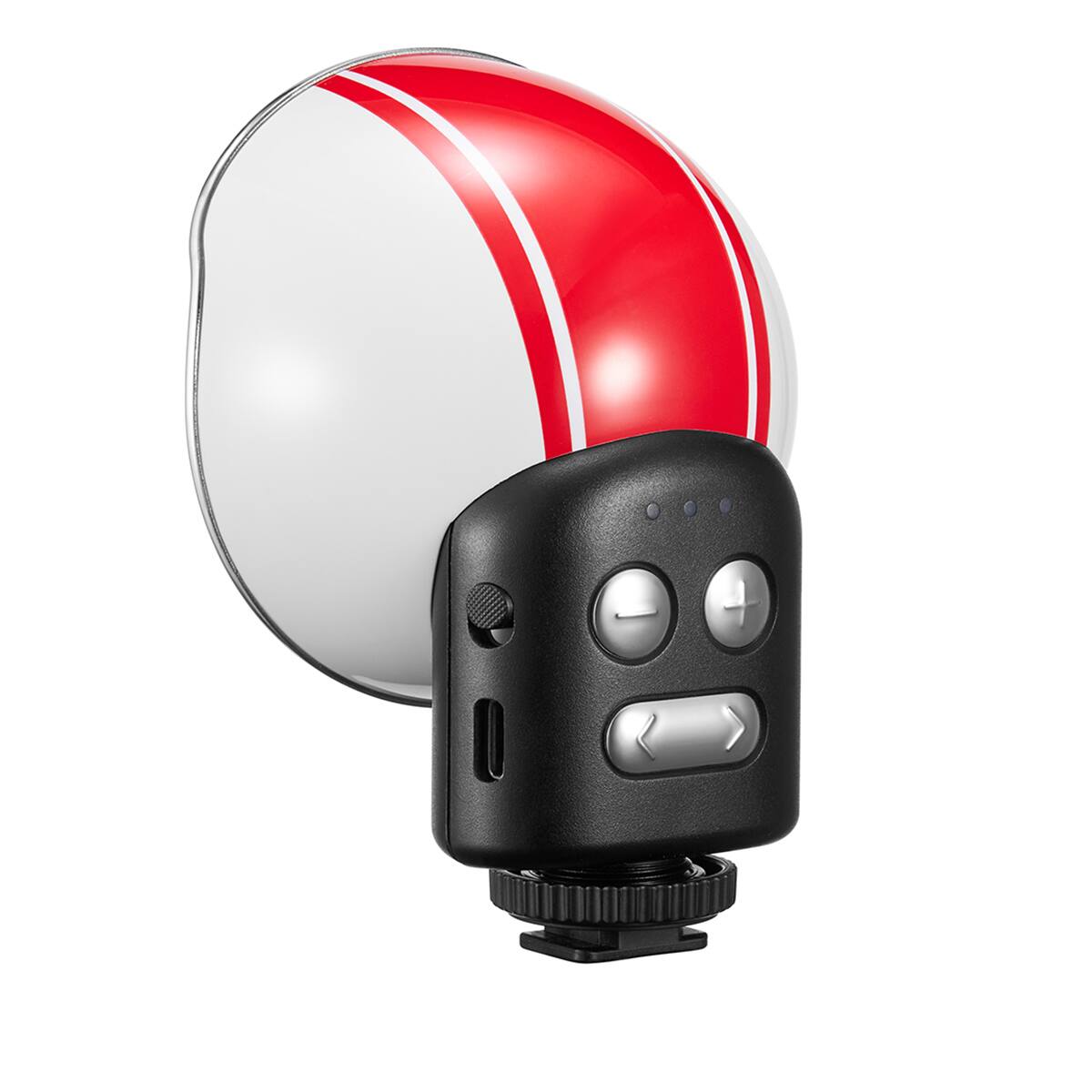 Alt View 5. Zeniko - Zeniko VC3 Bi Bi-Color On-Camera Retro LED Light.