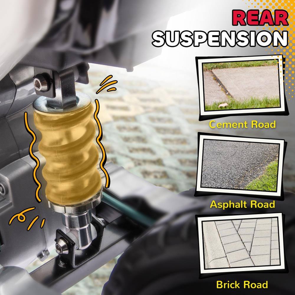 REAR SUSPENSION

Cement Road

Asphalt Road

Brick Road
