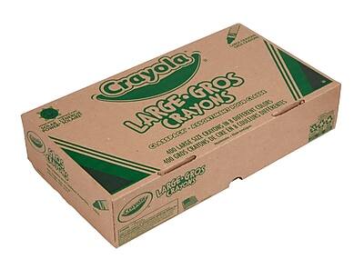 Crayola Large-Gros Crayons  
400 Large Size Crayons in 8 Colors  
400 Gros Crayons de Cire en 8 Couleurs