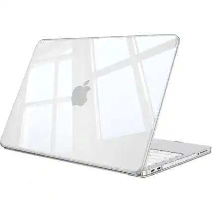 Front. Kitcheniva - Protective Hard Shell Cover Case for MacBook Pro 16 Inch A3428 A3429 (2021-2026) Crystal Clear - Crystal Clear.
