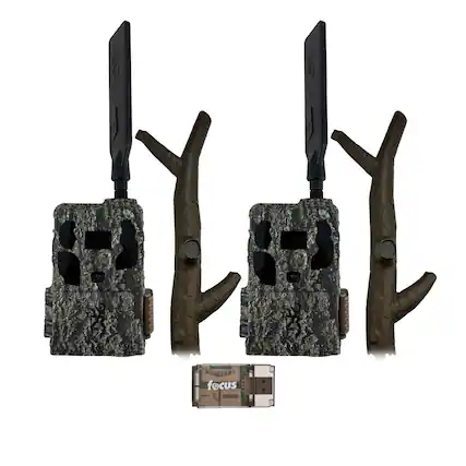 Front. Browning - Browning Trail Camera Defender 46MP HD AI Wireless Pro Scout Max Bundle.