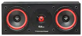 Cerwin Vega - SL Series 2-Way Center-Channel Speaker - Black