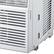 Alt View 9. Whirlpool - 450 Sq. Ft. 10,000 BTU Window Air Conditioner with Remote Control - White.