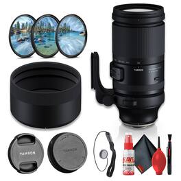 Tamron - 150-500mm f/5-6.7 Di III VXD Lens for Fujifilm X Bundle - Black