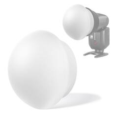 Front. Neewer - CRS9 Silicone Diffuser for NEEWER Flashes.