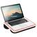 Front. LapGear - Compact Lap Desk for 15" Laptop - Rose Quartz.