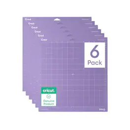 Cricut - Strong Grip Machine Mat - 12 in x 12 in (6 ct)