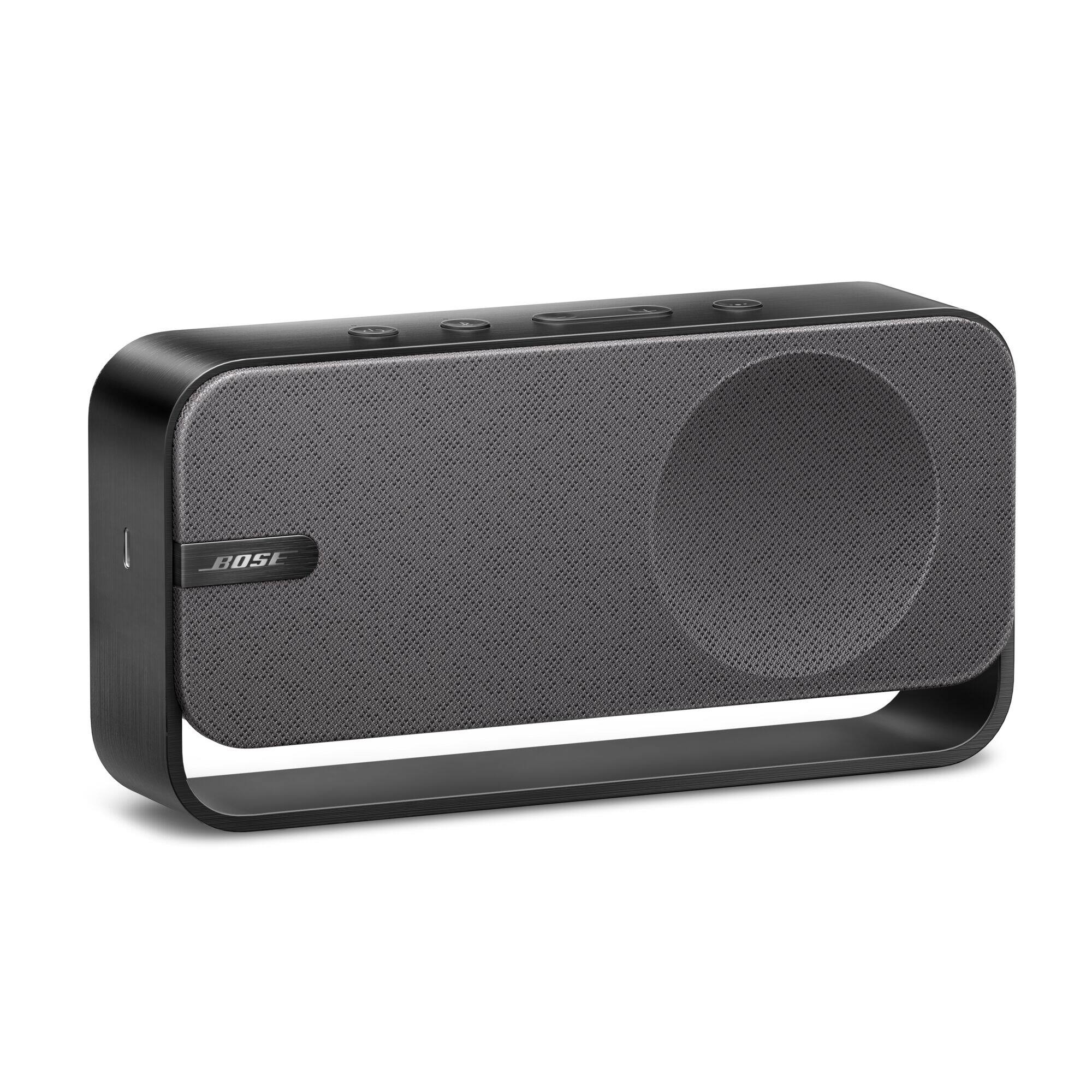 Left. Bose - SoundLink Home Portable Bluetooth Speaker - Cool Gray.