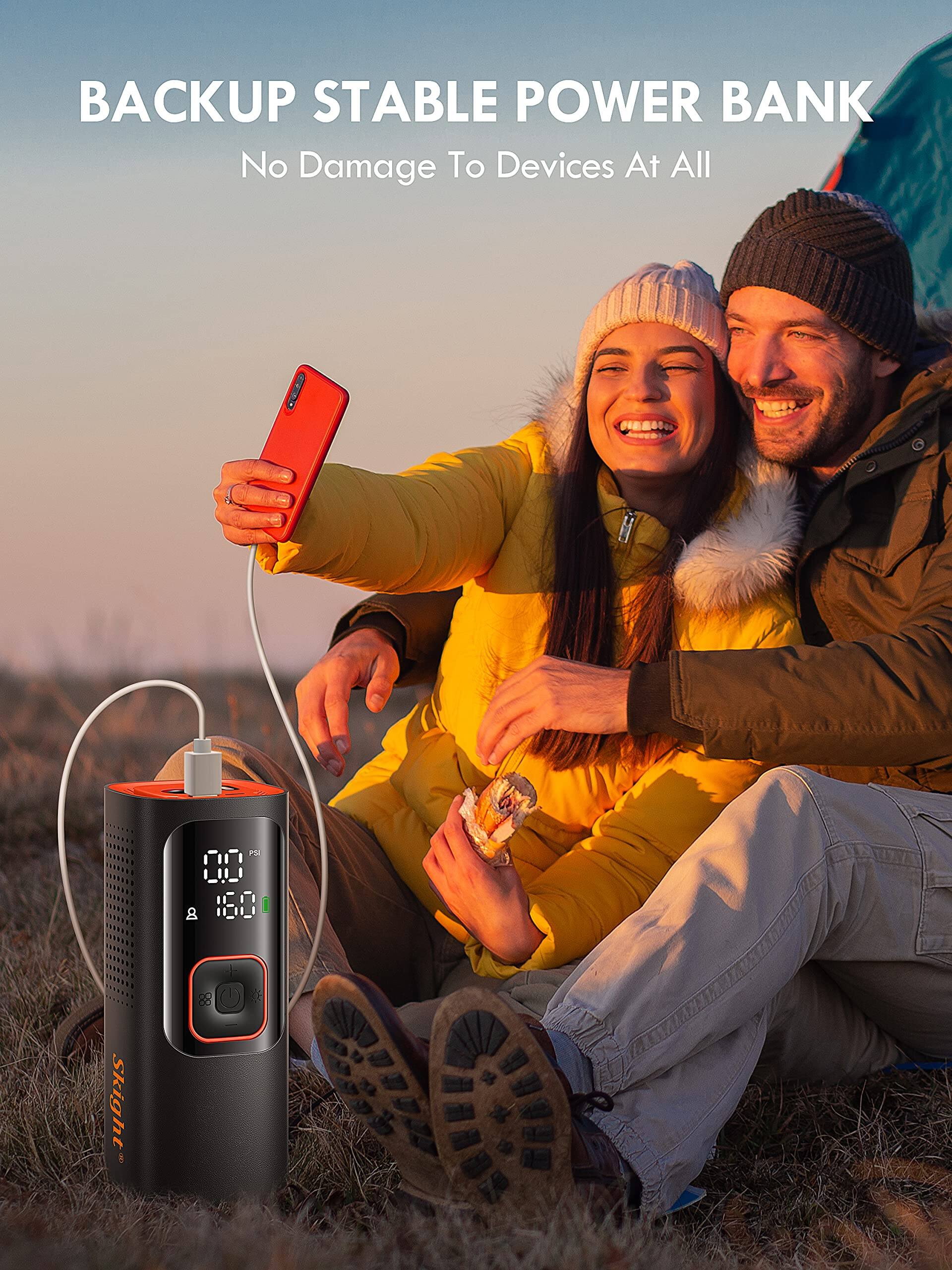 BACKUP STABLE POWER BANK  
No Damage To Devices At All  

PS 00 8 160 Skight 8 88