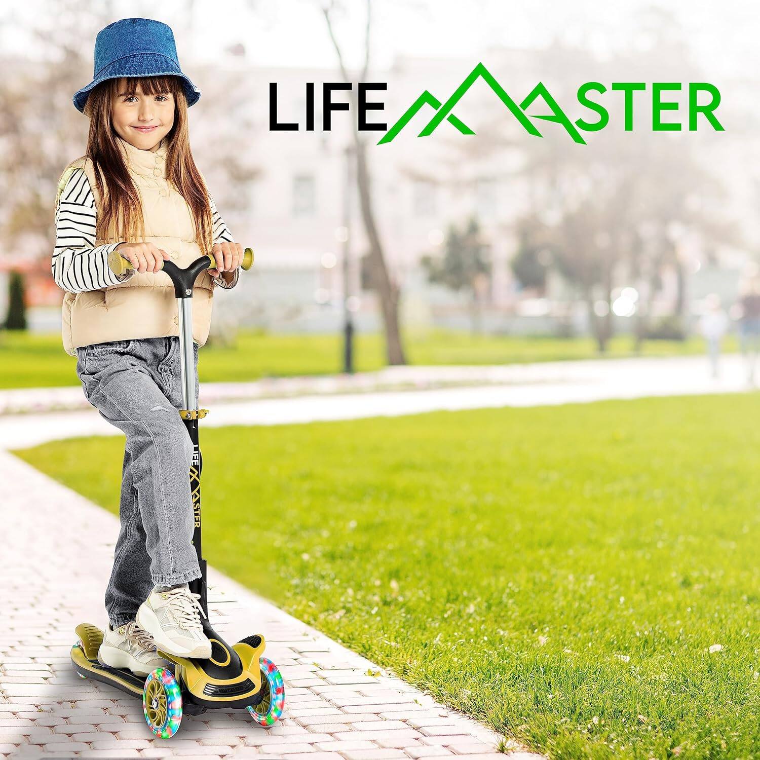 ◆ Happy Lucky  ③ Licensed Kids Light Up 3-Wheel Scooter - Samsclub.com