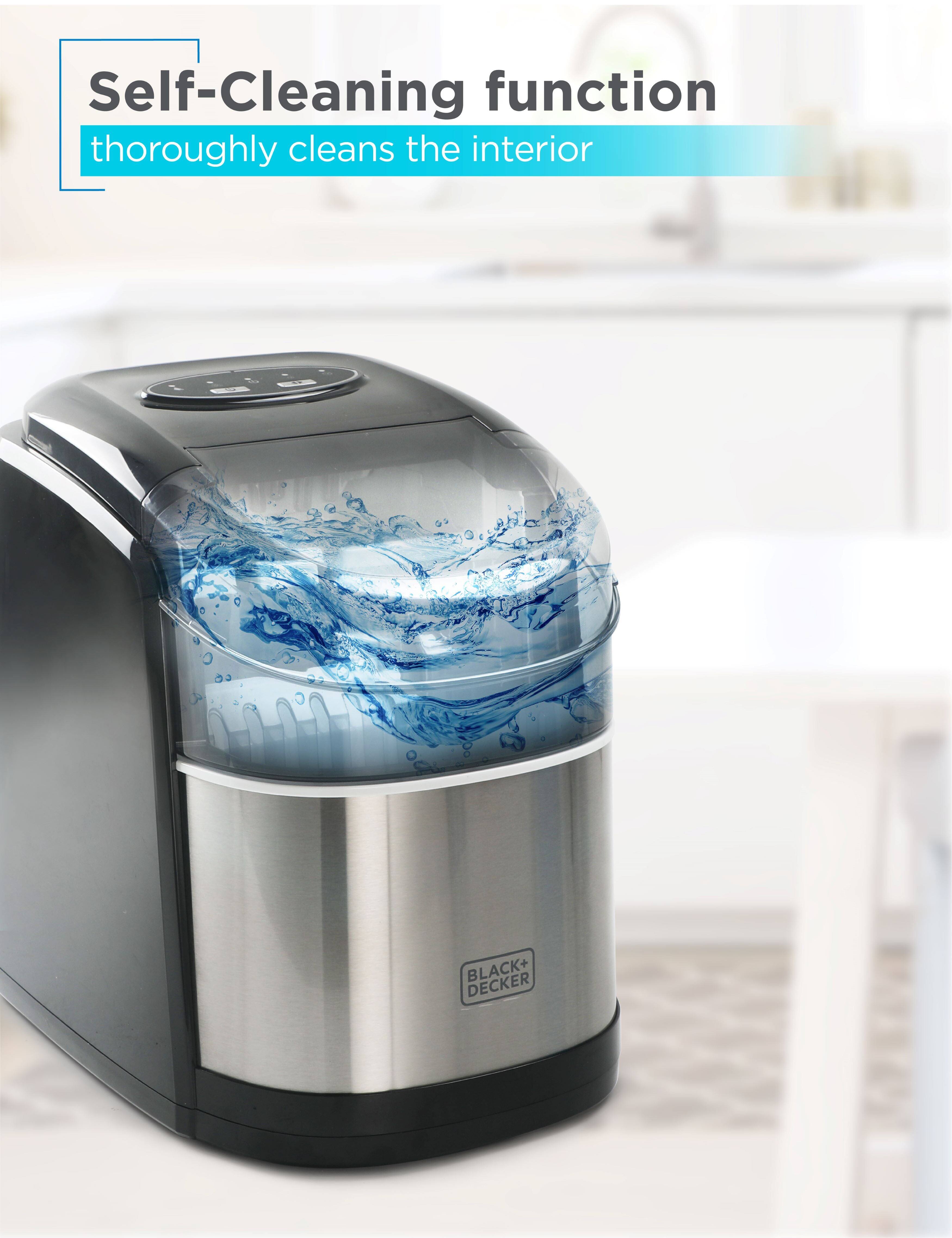 Self-Cleaning function thoroughly cleans the interior. BLACK+DECKER