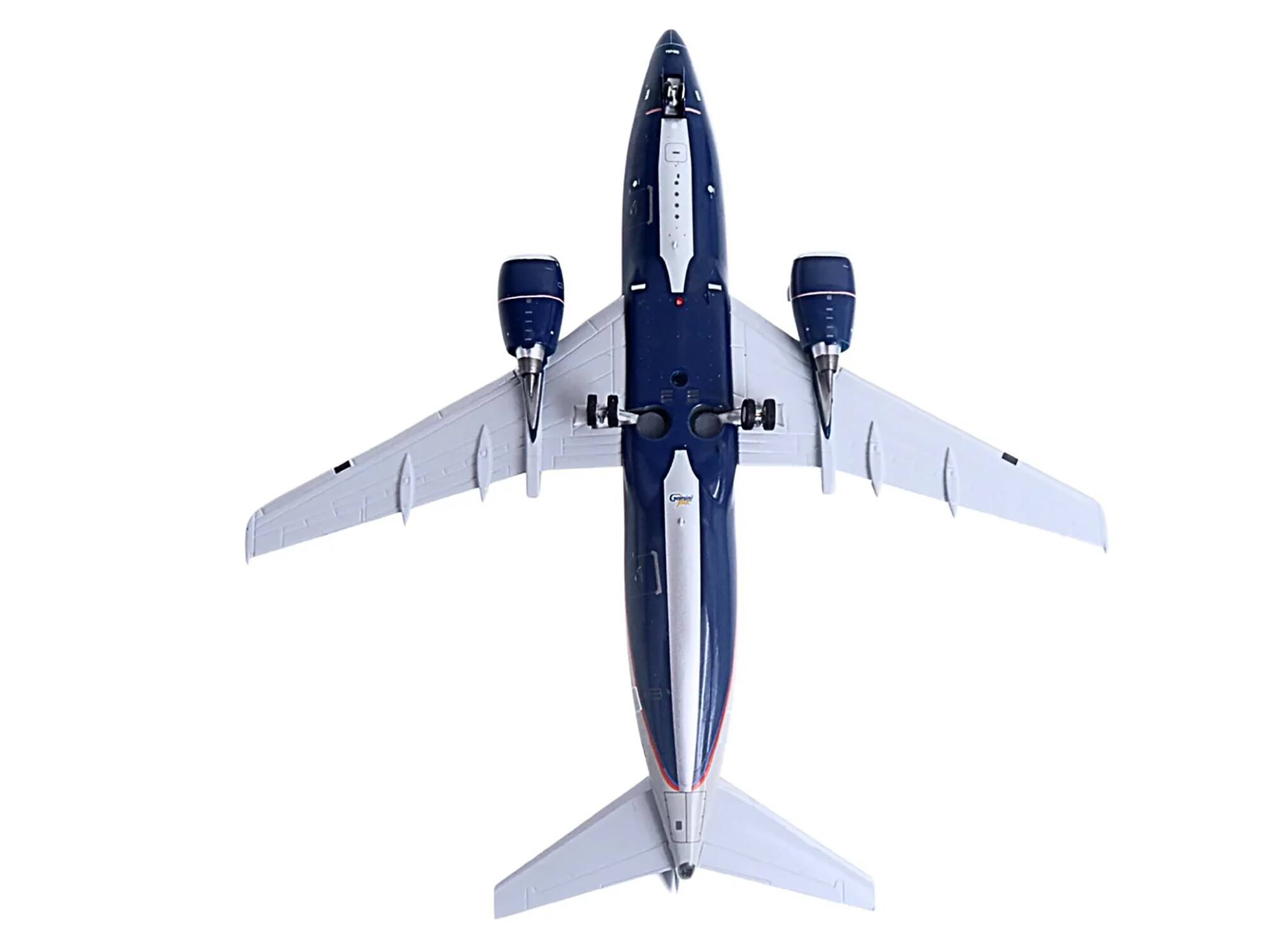 Alt View 4. GeminiJets - Boeing 737-500 Commercial Aircraft "United Airlines - Classic 737 Series" (N936UA) Gray w/Blue 1/200 Model by GeminiJets.