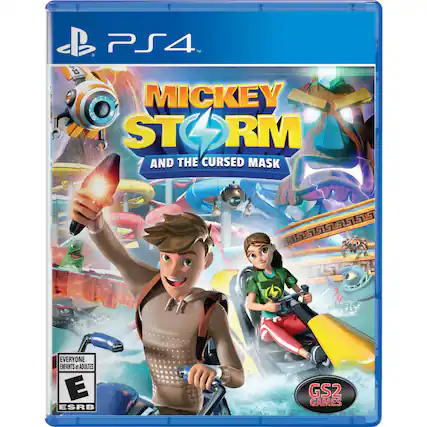 PS4 - Mickey Storm and the Cursed Mask
Everyone Enfants et Adultes
ESRB GS2 Games - E (Everyone)