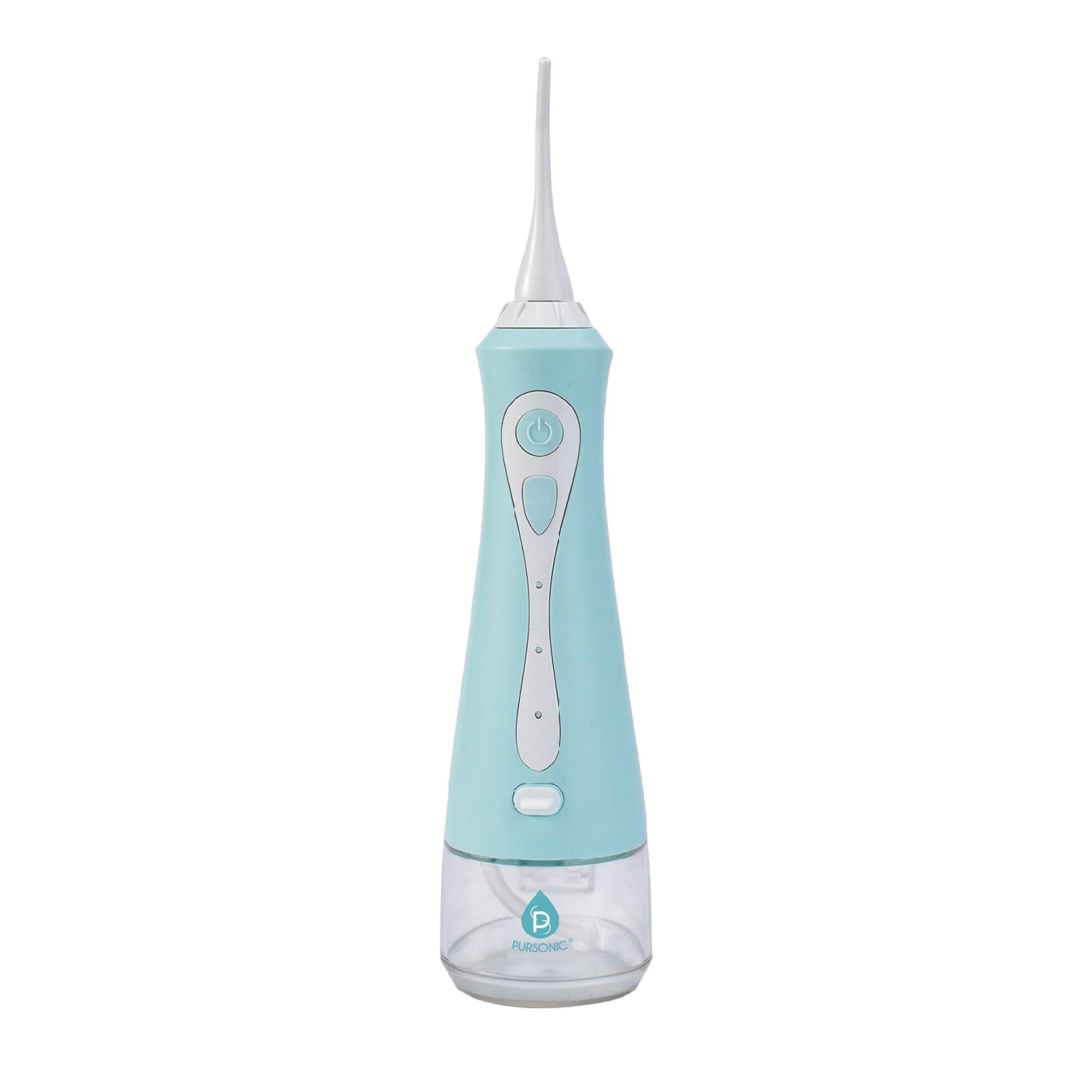 Alt View 2. Pursonic - USB Rechargeable Oral Irrigator - Blue.