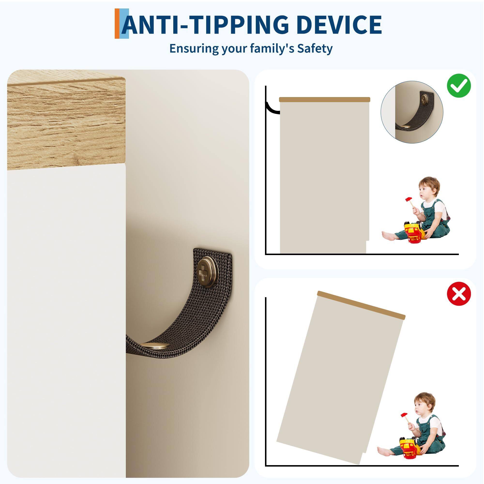ANTI-TIPPING DEVICE  
Ensuring your family's Safety