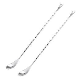 Kitcheniva - 12" Stainless Steel Bar Spoon Shaker