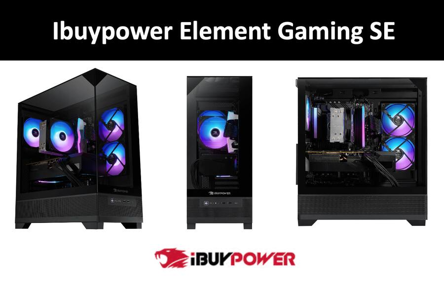 Ibuypower Usb Splitter Internal iBUYPOWER Element SE Desktop PC (Intel i5 14400F, 16GB DDR5, 1TB SSD ...