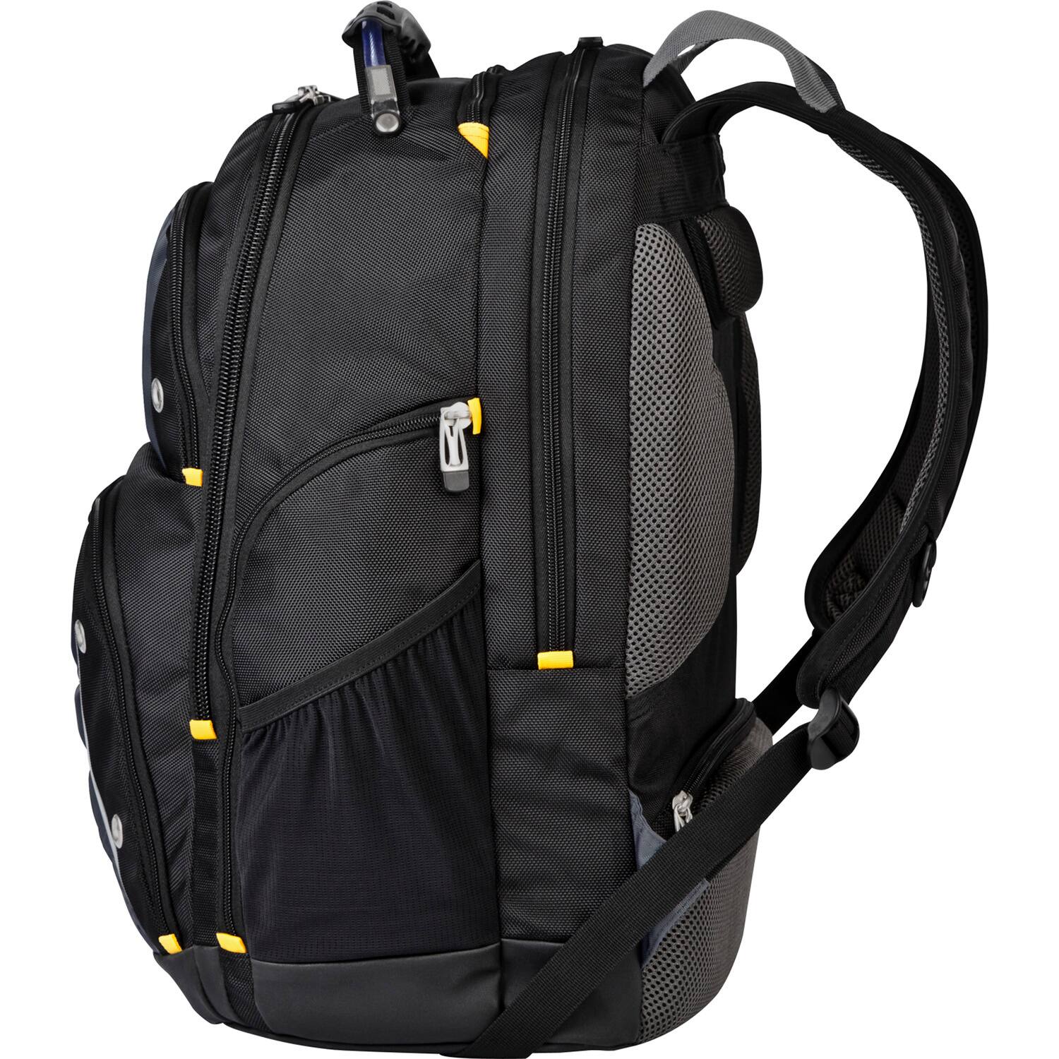 Alt View 1. Targus - 17" Drifter II Backpack - Black/Gray.