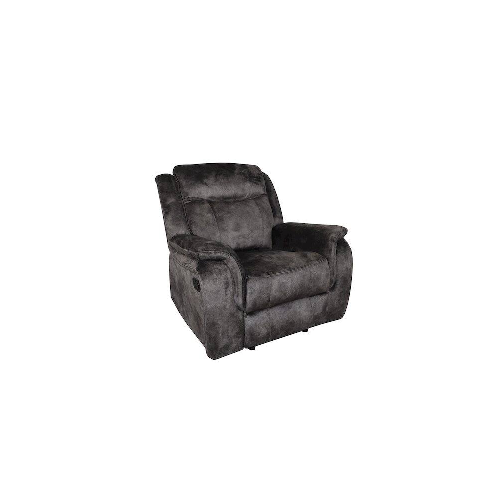 Front. New Classic Furniture - Park City Glider Recliner-Slate - Grey.