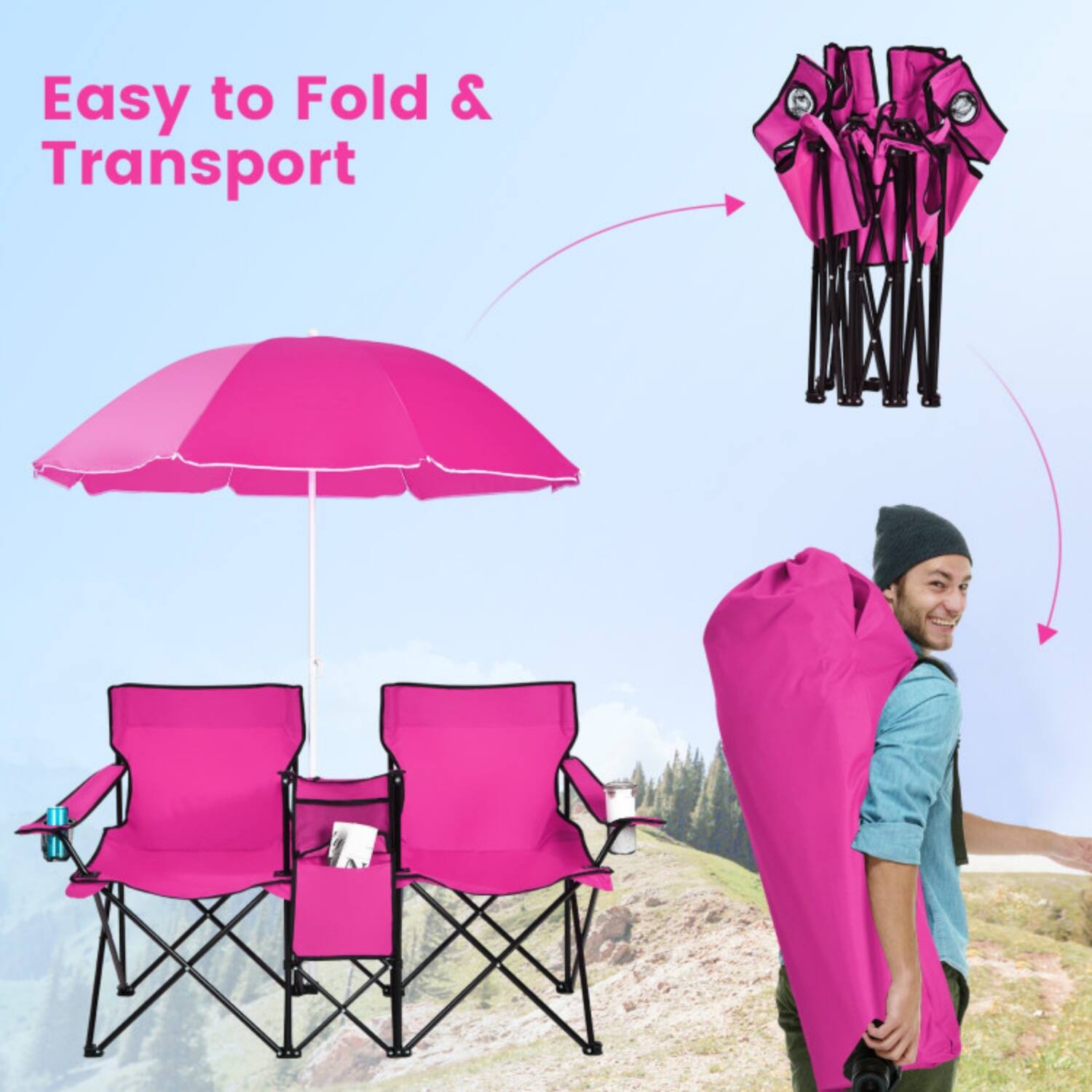Easy to Fold & Transport