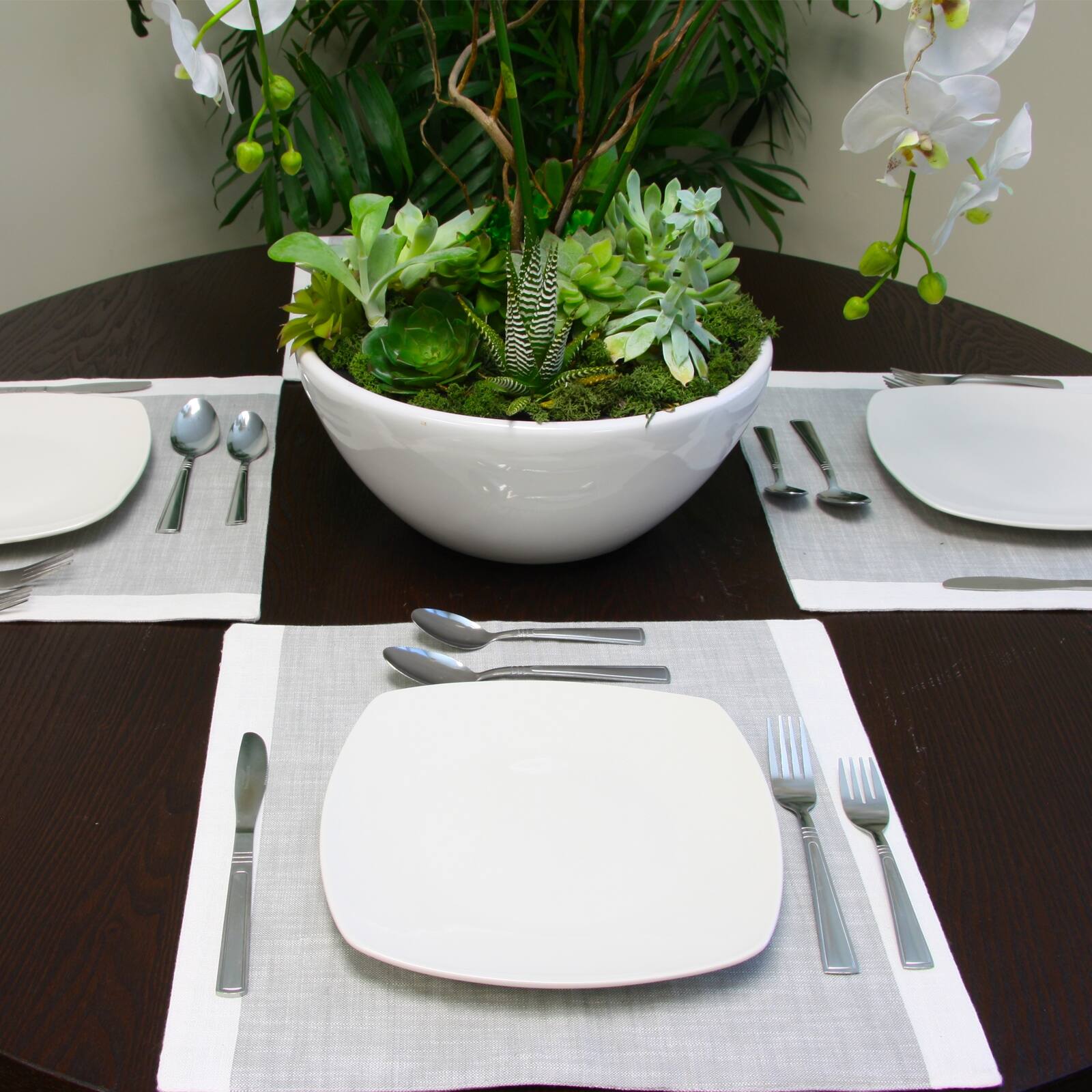 Alt View 2. Gibson - Gibson Home Creston 20 Piece Flatware Set with Tumble Finish - Silver.