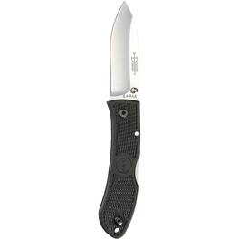 KA-BAR - 3" Blade Dozier Folding Hunter Knife - Black