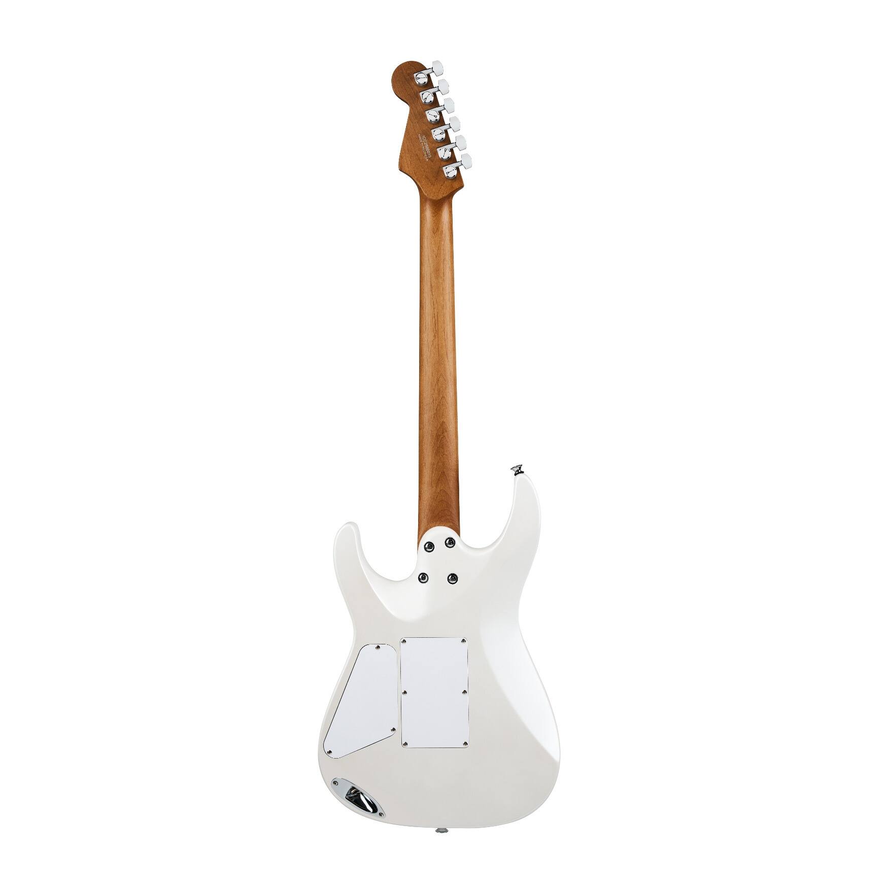 Angle. Charvel - Charvel Pro-Mod Plus DK24 HH 2PT EB 6-String Electric Guitar (Celestial Silk).