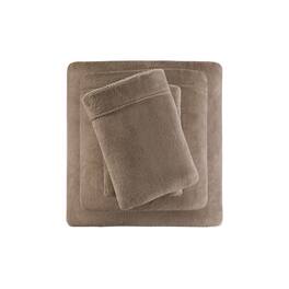 Gracie Mills - Dashiell Micro Plush Sheet Set - Brown