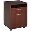 Front. Homcom - Mobile Storage Cabinet Organizer with Drawer and Cabinet, Printer Stand with Castors.