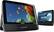 Angle. Philips - 9" Dual-Screen Portable DVD Player - Black.