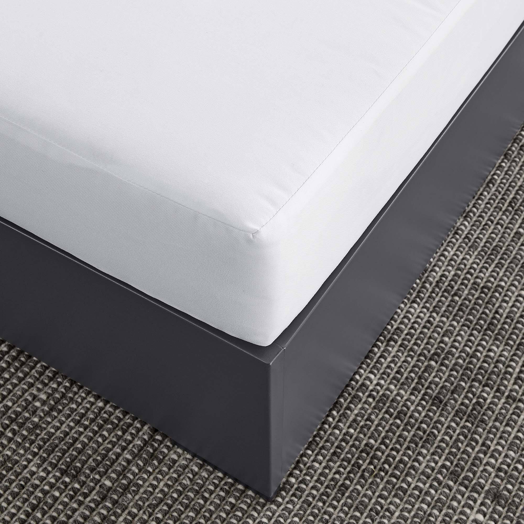 Alt View 1. Modway - Tahoe Outdoor Patio Powder-Coated Aluminum Ottoman by Modway - Gray White.