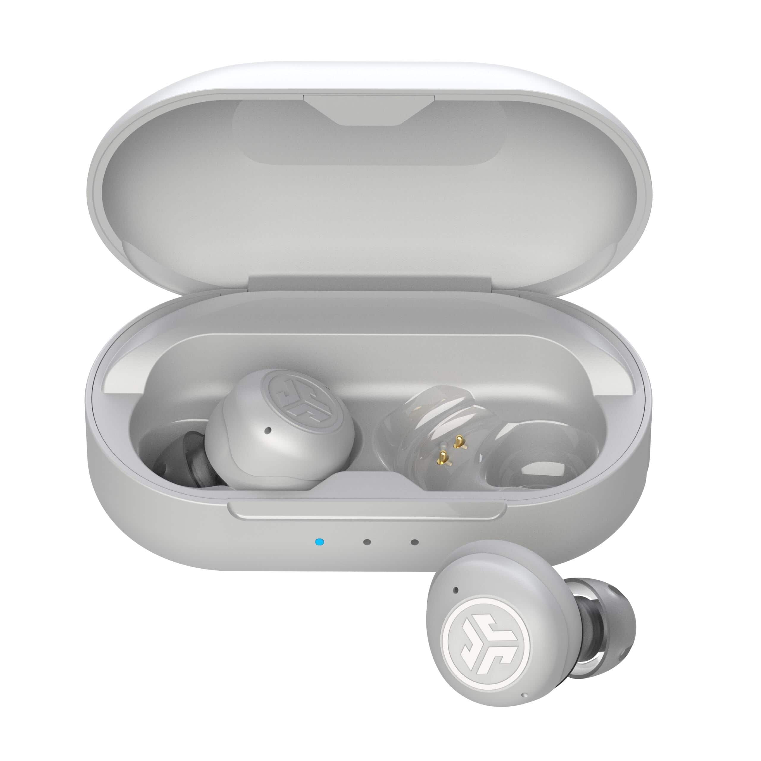 JLab - 2-in-1 Hear OTC Hearing Aid and Earbuds - Cloud - Front_Zoom