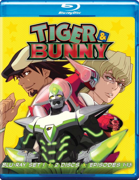  Tiger &amp; Bunny: Set 1 [3 Discs] [Blu-ray]