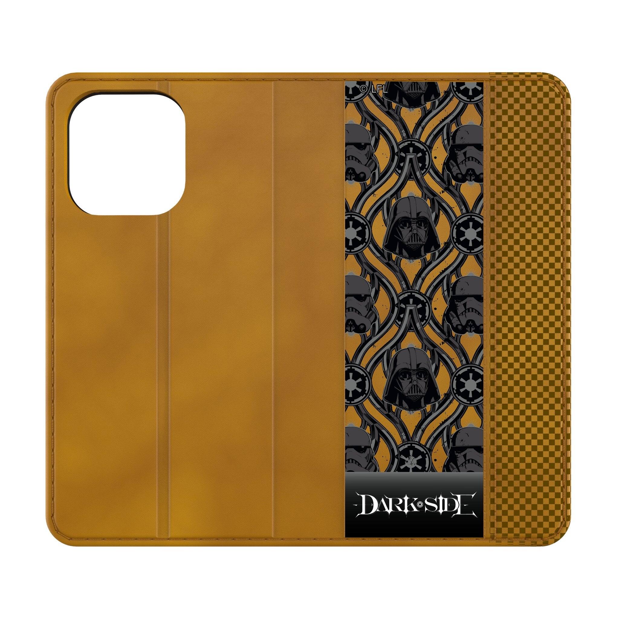 Keyscaper - Star Wars: A New Hope Pattern Folio Phone Case - Apple iPhone 16e - Dark Side