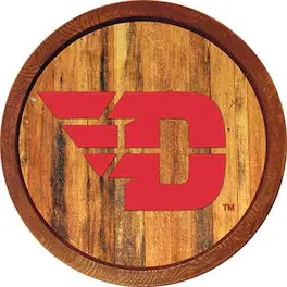 The Fan-Brand - Dayton Flyers 21'' x 21'' Color Logo Faux Barrel Top Sign - Multicolor