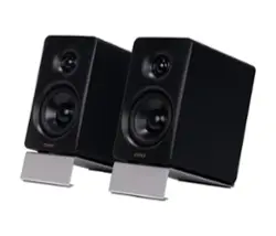 Edifier - M60 Compact Desktop 2.0 Speakers (Pair) - Black - Front_Zoom