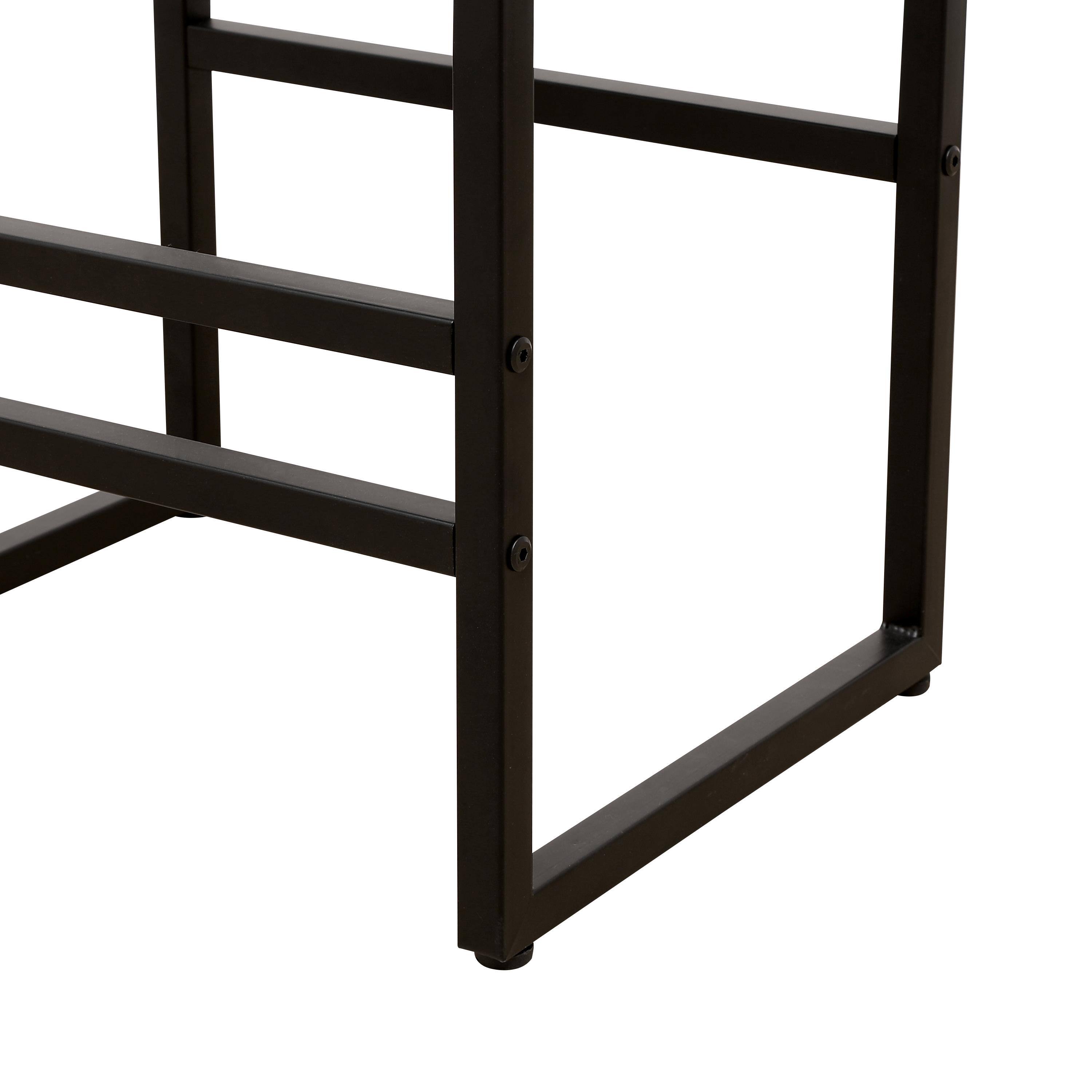 Angle. SlickBlue - Set of 2 Counter Height Barstools Kitchen Island Stools with Backs for Comfort & Style - Grey.